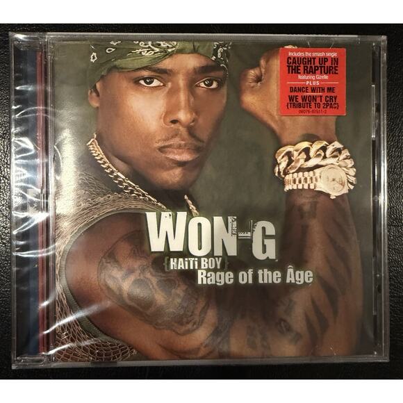 Rage of the Age by Won-G (CD, Sep-2004, Real Sovage/Sanctuary) New Sealed - Picture 1 of 2